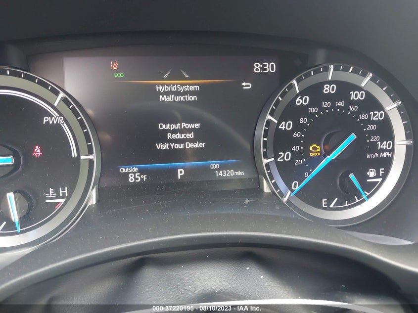 VIN 5TDGARAH6NS511494 2022 TOYOTA HIGHLANDER HYBRID