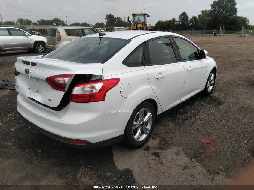 2014 FORD FOCUS SE - 1FADP3F29EL322025