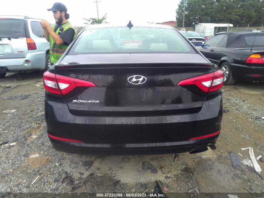 2017 HYUNDAI SONATA SE - 5NPE24AF1HH436977