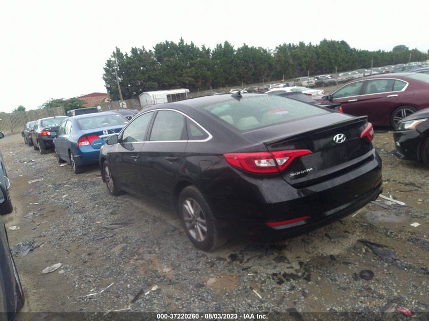 2017 HYUNDAI SONATA SE - 5NPE24AF1HH436977