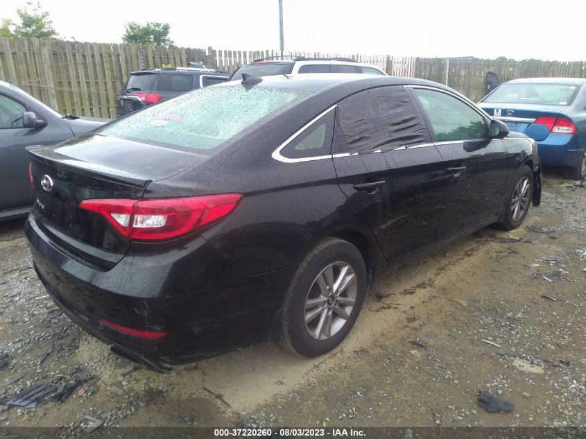 2017 HYUNDAI SONATA SE - 5NPE24AF1HH436977