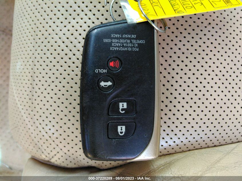 2013 LEXUS LS 460 JTHBL5EF3D5114592