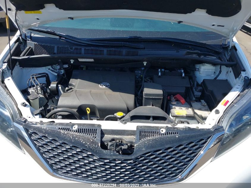 2014 TOYOTA SIENNA SE - 5TDXK3DC9ES418009