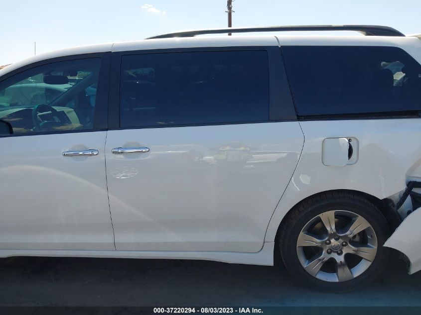 2014 TOYOTA SIENNA SE - 5TDXK3DC9ES418009
