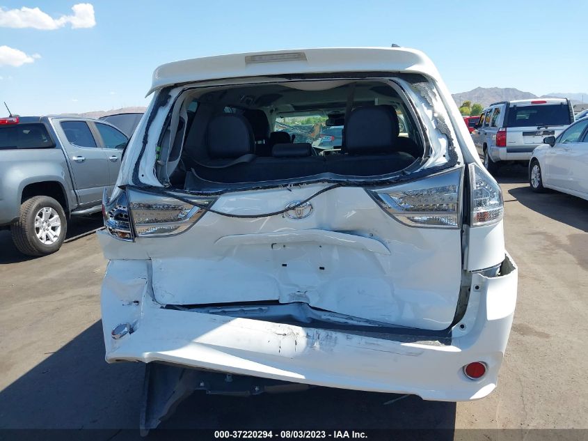 2014 TOYOTA SIENNA SE - 5TDXK3DC9ES418009