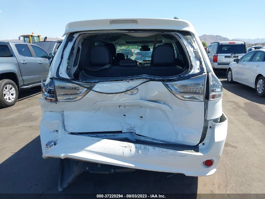 2014 TOYOTA SIENNA SE - 5TDXK3DC9ES418009