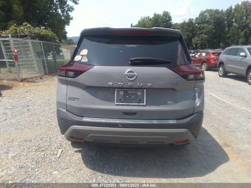 2021 NISSAN ROGUE SL - 5N1AT3CA8MC820182