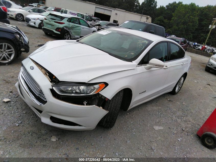 2015 FORD FUSION SE HYBRID - 3FA6P0LU4FR266298