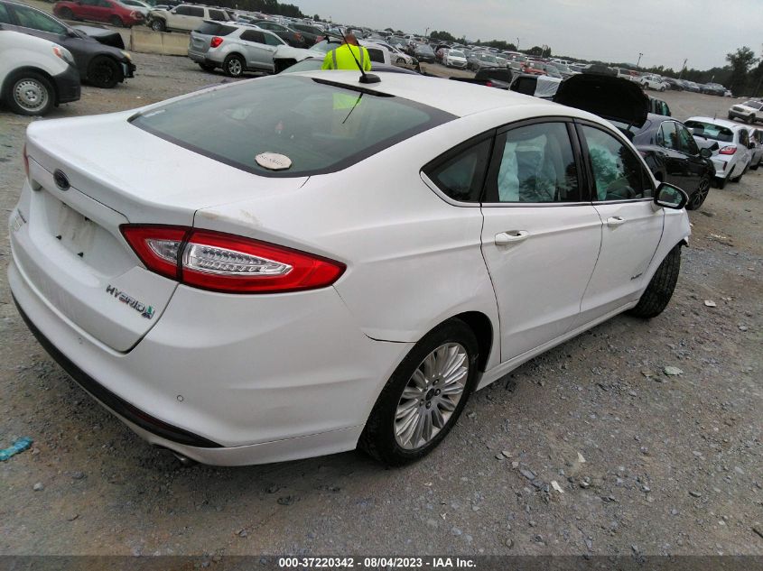 2015 FORD FUSION SE HYBRID - 3FA6P0LU4FR266298