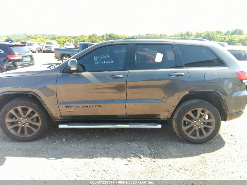 2016 JEEP GRAND CHEROKEE LIMITED 75TH ANNIVERSARY - 1C4RJFBG9GC429387