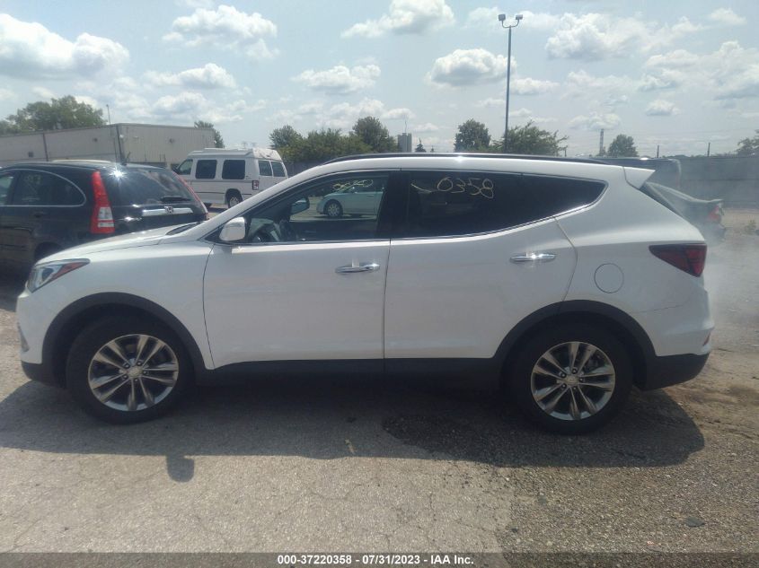 2017 HYUNDAI SANTA FE SPORT 2.0T - 5XYZU3LA6HG388441