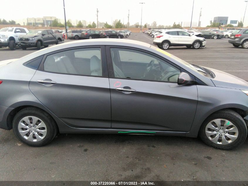 2016 HYUNDAI ACCENT SE - KMHCT4AE2GU996633