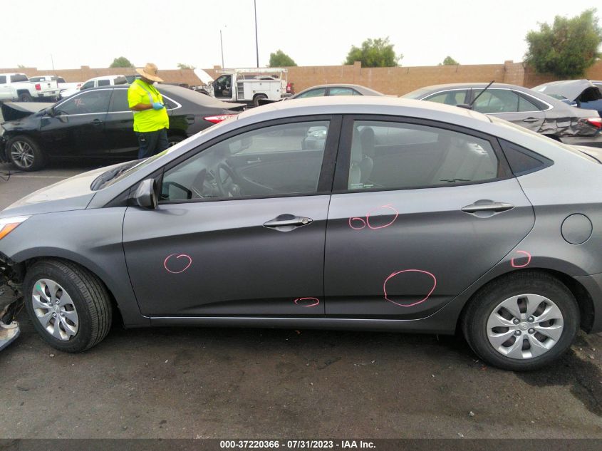2016 HYUNDAI ACCENT SE - KMHCT4AE2GU996633