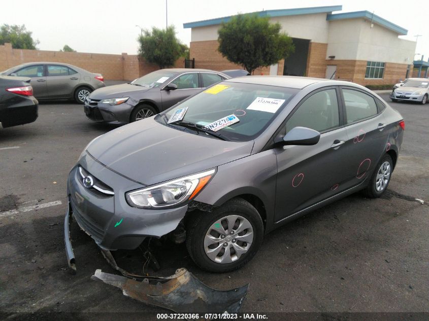 2016 HYUNDAI ACCENT SE - KMHCT4AE2GU996633