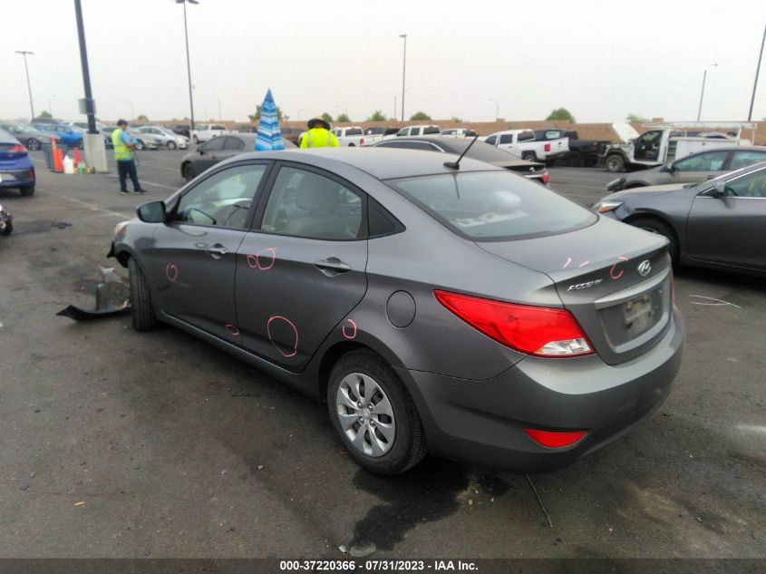 2016 HYUNDAI ACCENT SE - KMHCT4AE2GU996633