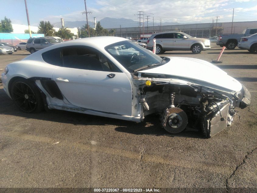 2018 PORSCHE 718 CAYMAN WP0AA2A83JK261968