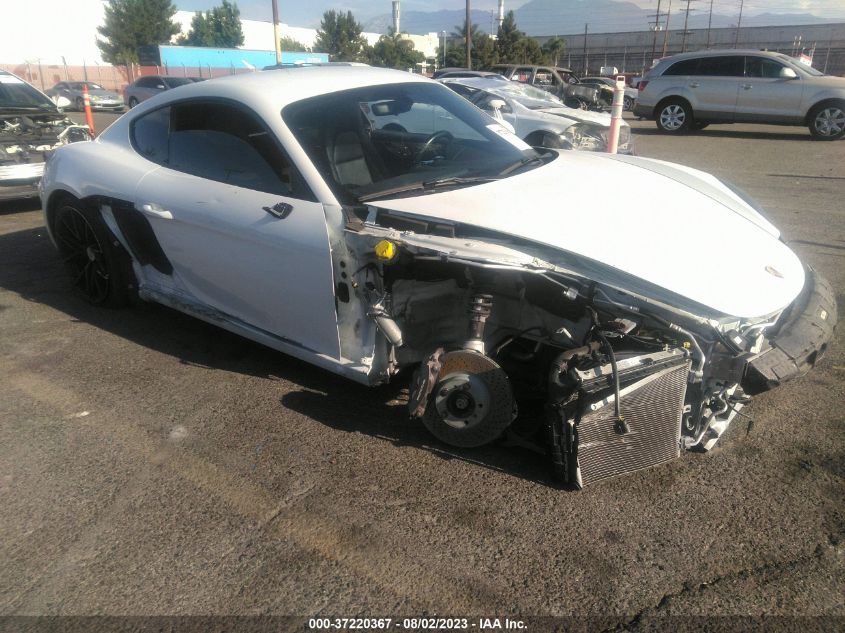2018 PORSCHE 718 CAYMAN - WP0AA2A83JK261968