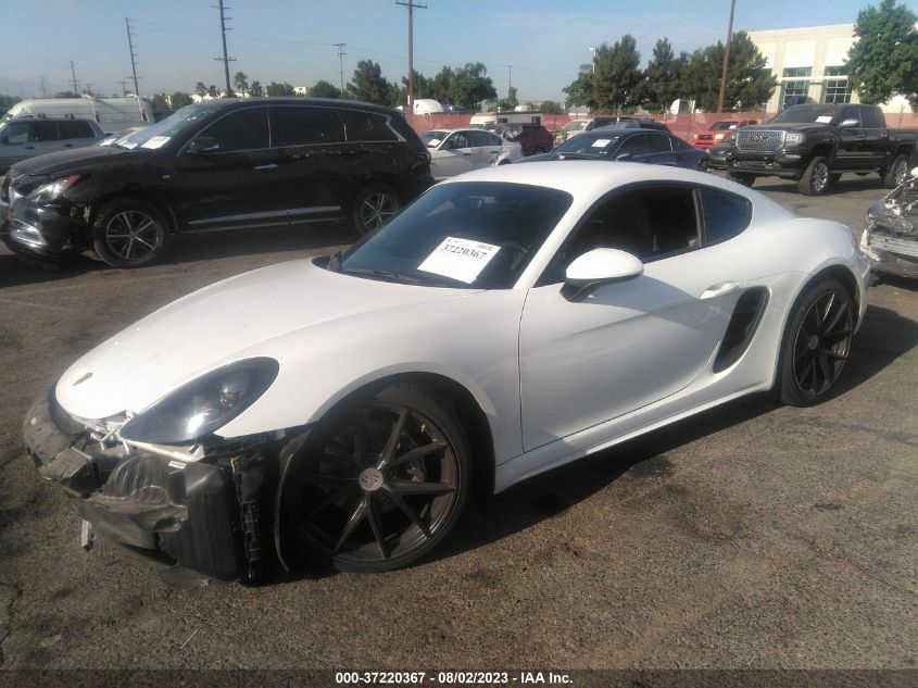 2018 PORSCHE 718 CAYMAN WP0AA2A83JK261968