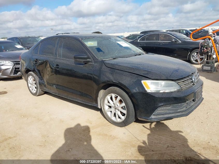 2015 VOLKSWAGEN JETTA SEDAN 1.8T SE - 3VWD17AJ3FM266842