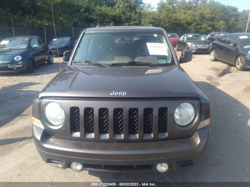 2014 JEEP PATRIOT LATITUDE - 1C4NJRFB8ED891705