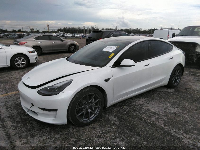 2021 TESLA MODEL 3 - 5YJ3E1EAXMF021774