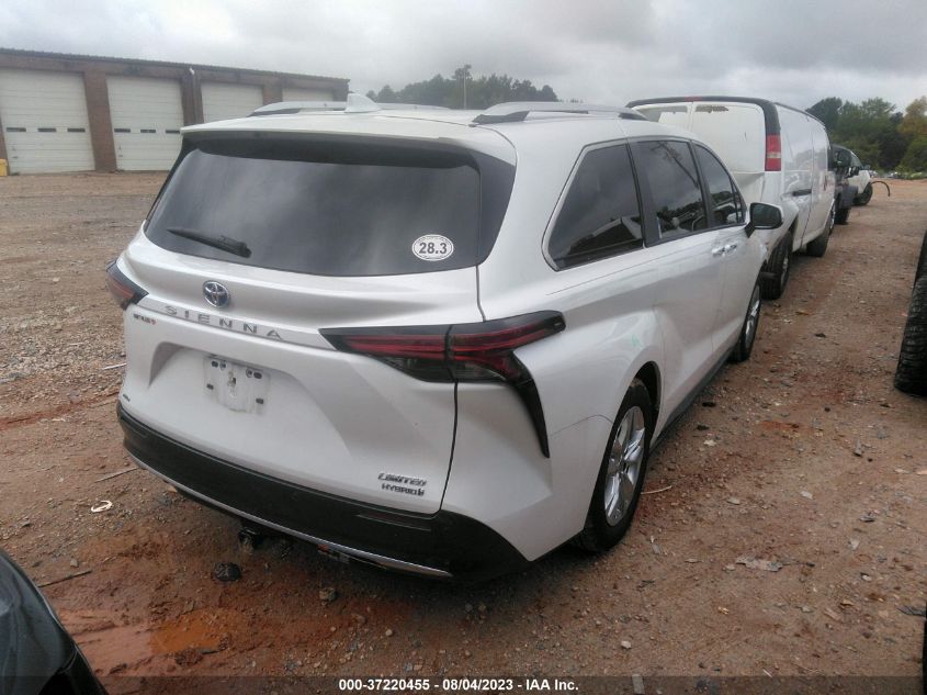 2022 TOYOTA SIENNA LIMITED - 5TDZSKFC7NS073398