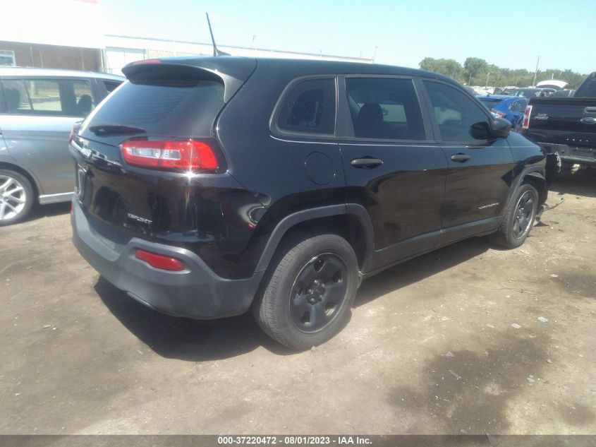 2016 JEEP CHEROKEE SPORT - 1C4PJLAB0GW329284