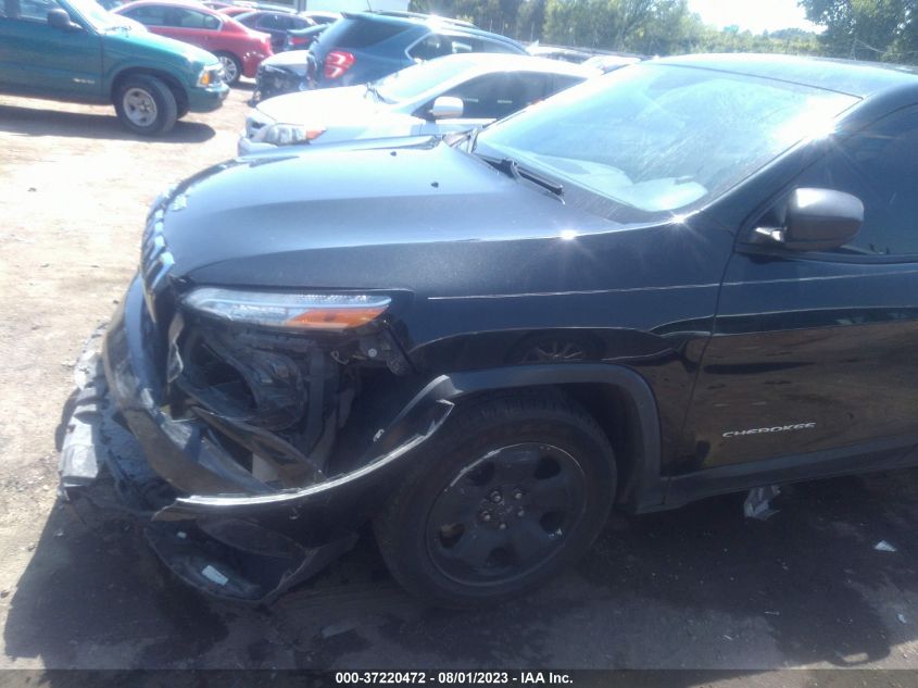 2016 JEEP CHEROKEE SPORT - 1C4PJLAB0GW329284