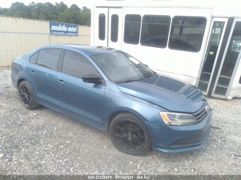 2015 VOLKSWAGEN JETTA SEDAN 2.0L S - 3VW2K7AJXFM249959