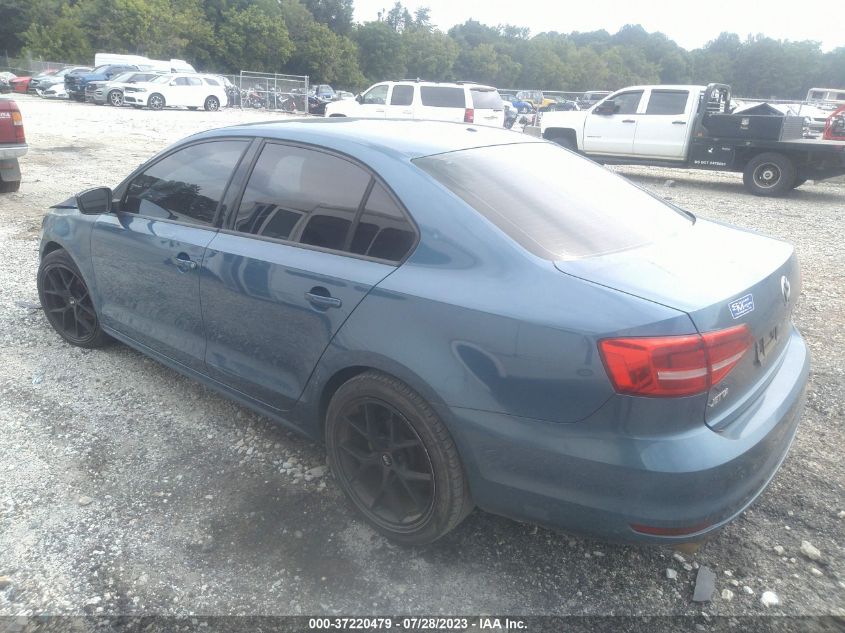 2015 VOLKSWAGEN JETTA SEDAN 2.0L S - 3VW2K7AJXFM249959