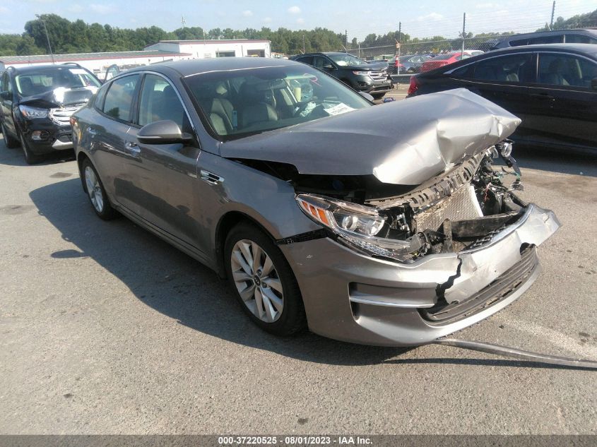 2018 KIA OPTIMA EX - 5XXGU4L30JG260026