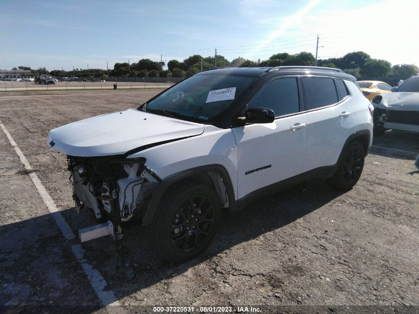 2022 JEEP COMPASS LATITUDE - 3C4NJCBB0NT166600