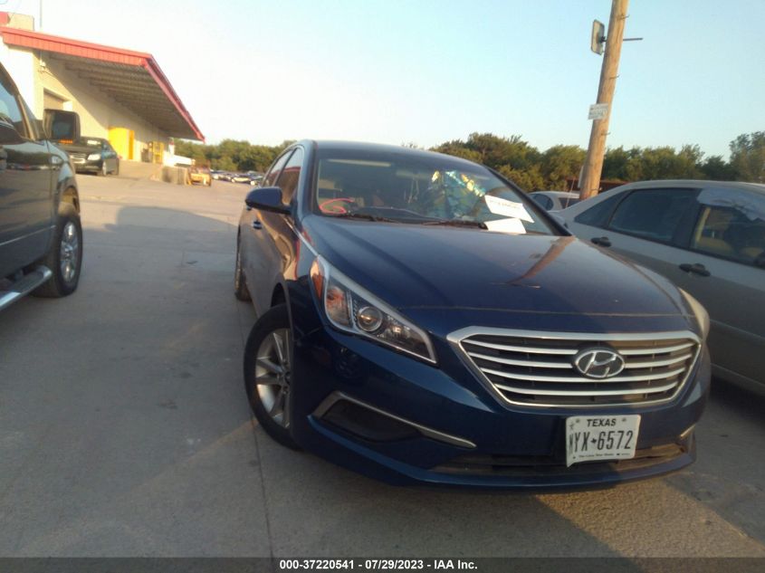 2017 HYUNDAI SONATA 2.4L - 5NPE24AF8HH534565