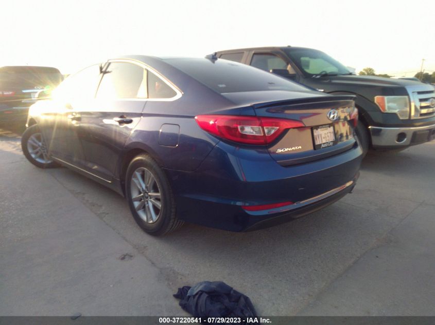 2017 HYUNDAI SONATA 2.4L - 5NPE24AF8HH534565