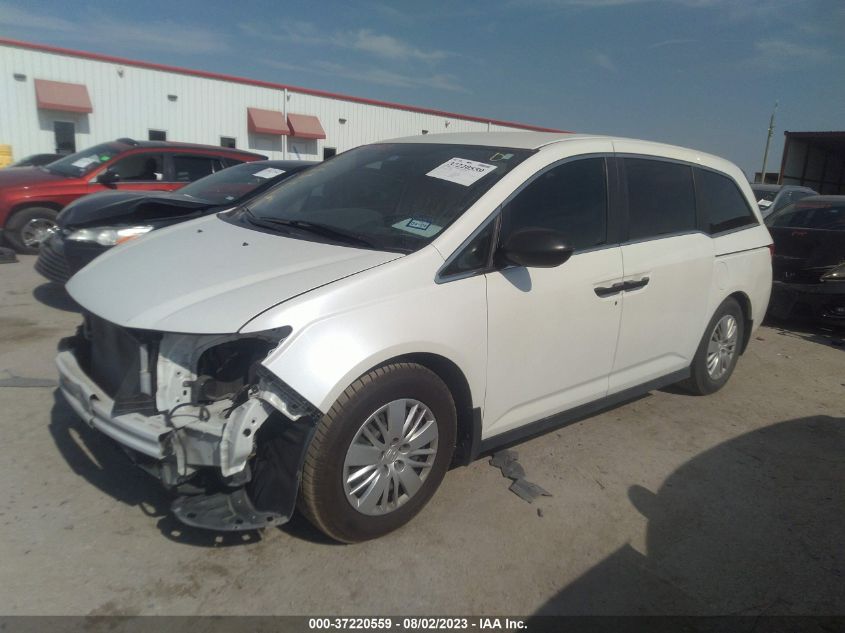 2014 HONDA ODYSSEY LX - 5FNRL5H2XEB035042