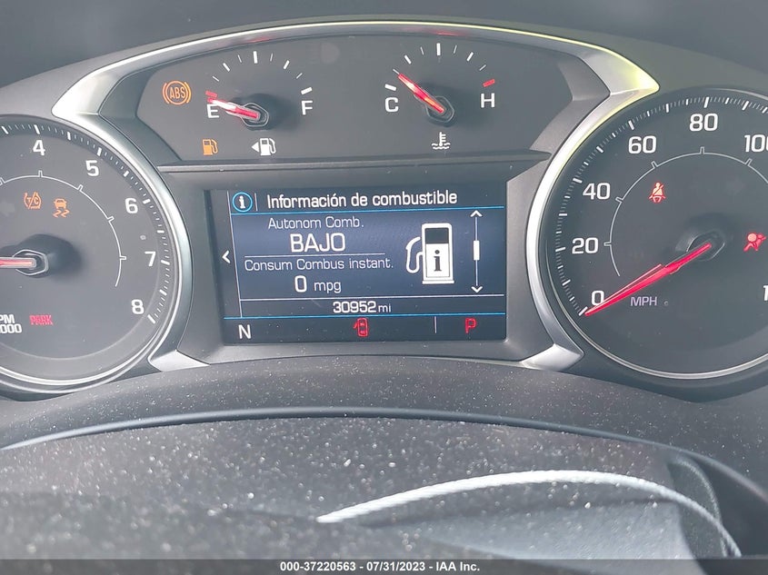 VIN 3GKALMEV8LL250444 2020 GMC TERRAIN SLE