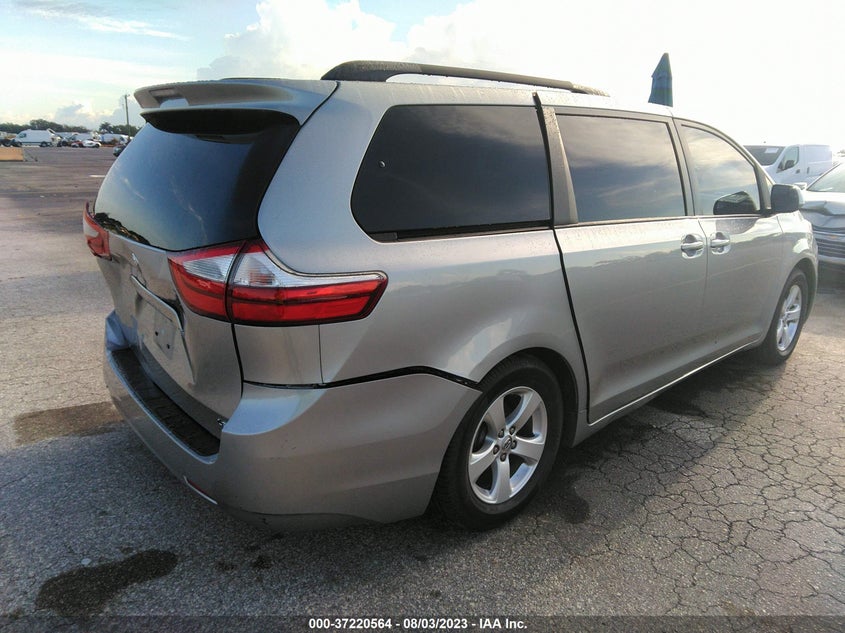 VIN 5TDKZ3DC2HS898730 2017 TOYOTA SIENNA LE