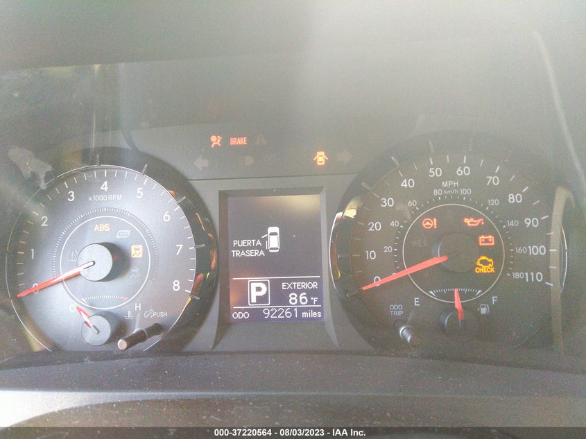 VIN 5TDKZ3DC2HS898730 2017 TOYOTA SIENNA LE