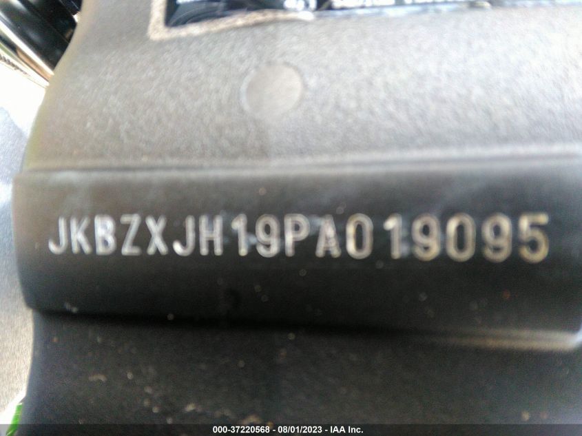 2023 KAWASAKI ZX636 K JKBZXJH19PA019095