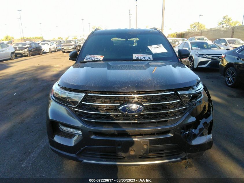 2020 FORD EXPLORER XLT - 1FMSK8DHXLGA28574