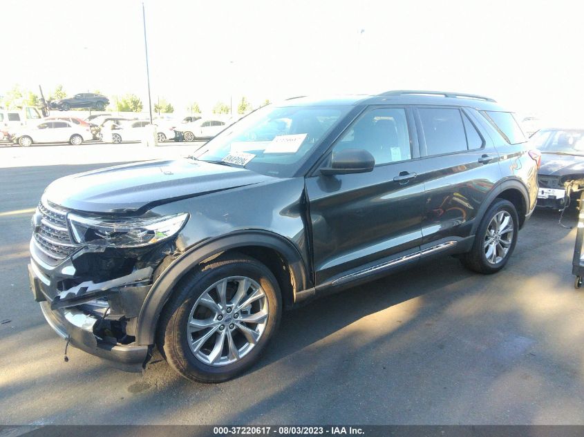 2020 FORD EXPLORER XLT - 1FMSK8DHXLGA28574