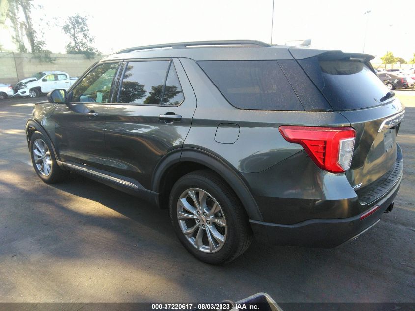 2020 FORD EXPLORER XLT - 1FMSK8DHXLGA28574