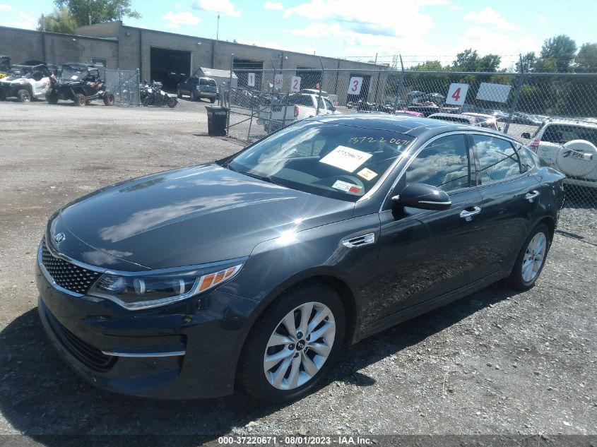 2016 KIA OPTIMA EX - 5XXGU4L39GG088281