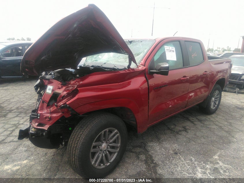 VIN 1GCPSCEK8P1137244 2023 CHEVROLET COLORADO LT