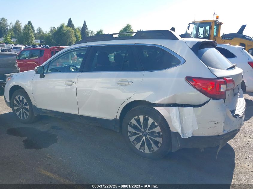 2017 SUBARU OUTBACK 2.5I LIMITED - 4S4BSANC9H3362037