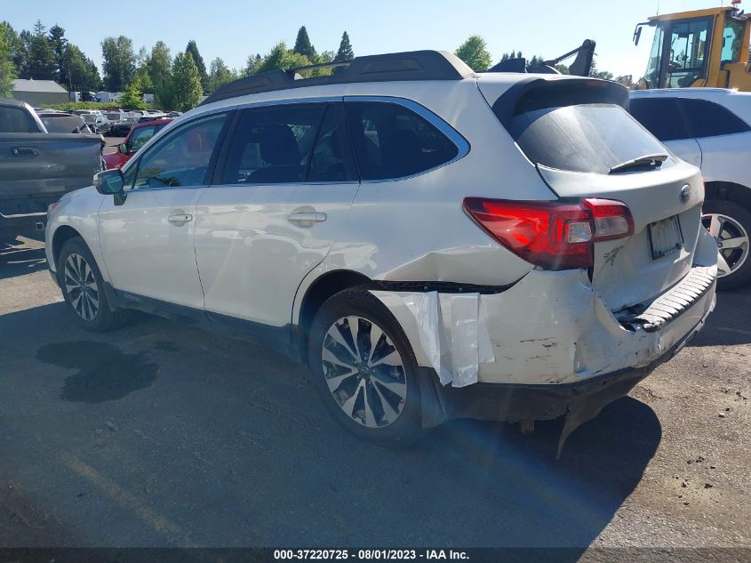 2017 SUBARU OUTBACK 2.5I LIMITED - 4S4BSANC9H3362037