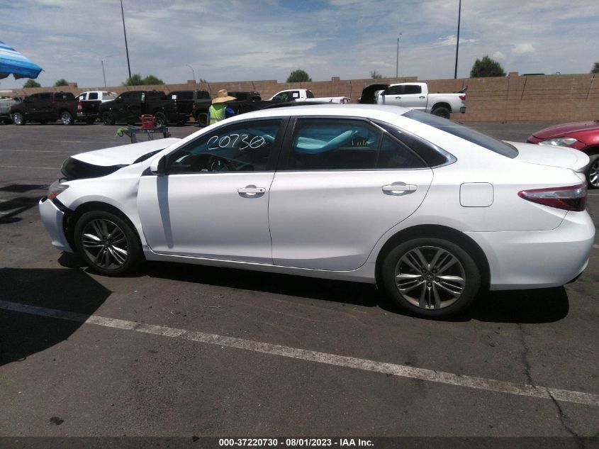 2016 TOYOTA CAMRY XLE/SE/LE/XSE - 4T1BF1FK1GU589516