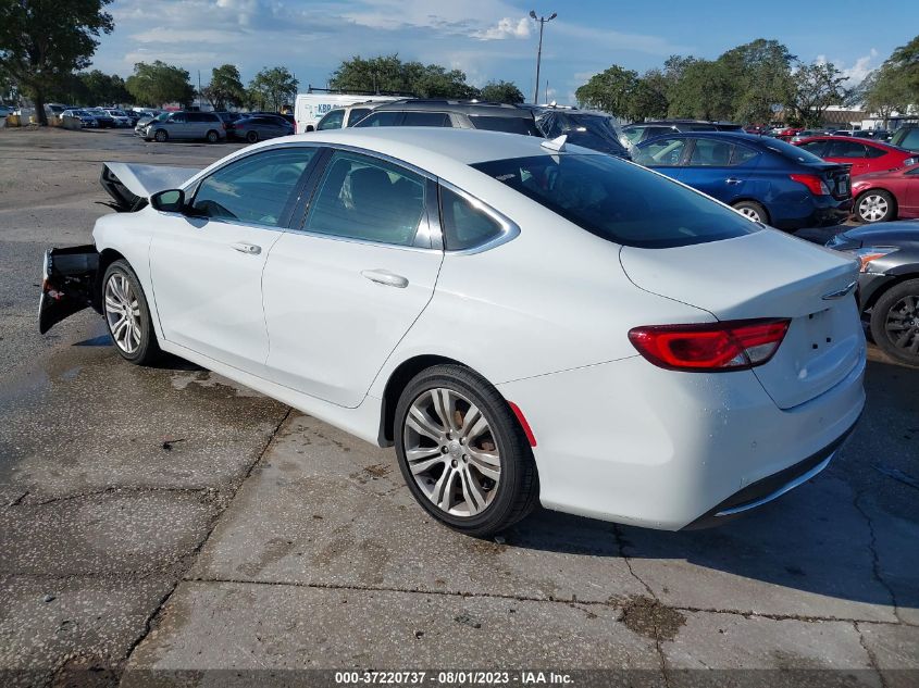 2015 CHRYSLER 200 LIMITED - 1C3CCCAB2FN753017