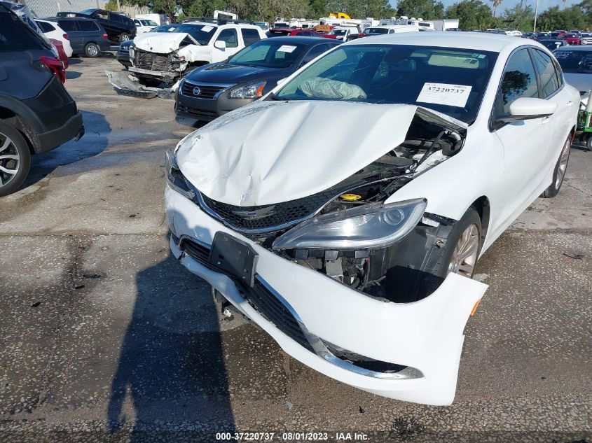 2015 CHRYSLER 200 LIMITED - 1C3CCCAB2FN753017
