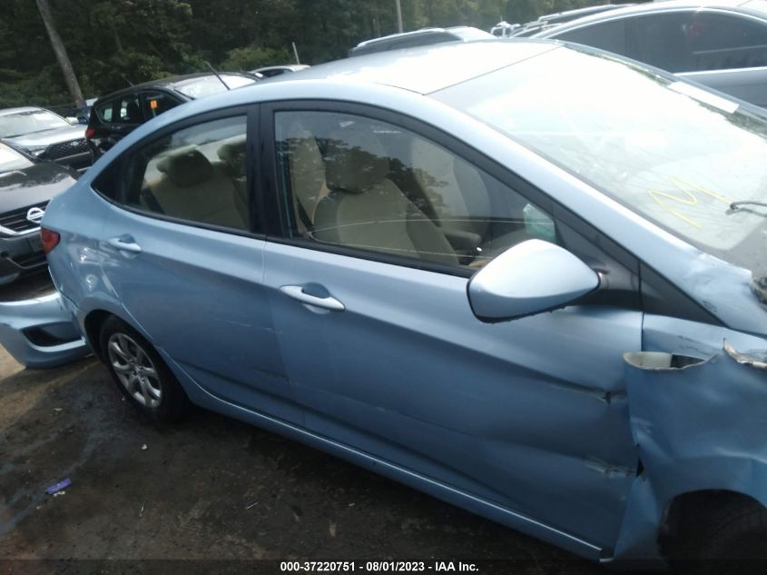 2014 HYUNDAI ACCENT GLS - KMHCT4AE3EU687346